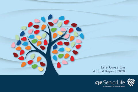 Since the early days of the COVID-19 pandemic, CJE staff coined the phrase “Life Goes On.” This acknowledges that even in the face of adversity, CJE SeniorLife continues to provide services and programs that enrich the lives of older adults and their families. We have barely skipped a beat, directing our efforts to more than 20,000 older adults and their family members by embracing our values—Respect, Advocacy, Compassion, Innovation, Intention, and Accountability.