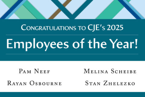 Each year, four outstanding employees who embody the best of CJE SeniorLife, are recognized by their co-workers.
